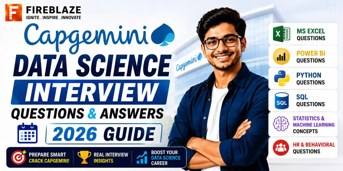 Capgemini Data Science Interview Questions and Answers (2026 Guide)