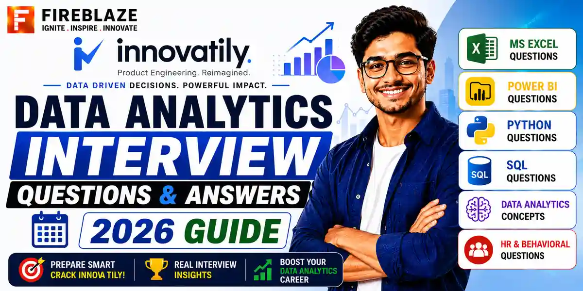 Innovatily Data Analytics Interview Questions and Answers (2026 Guide)