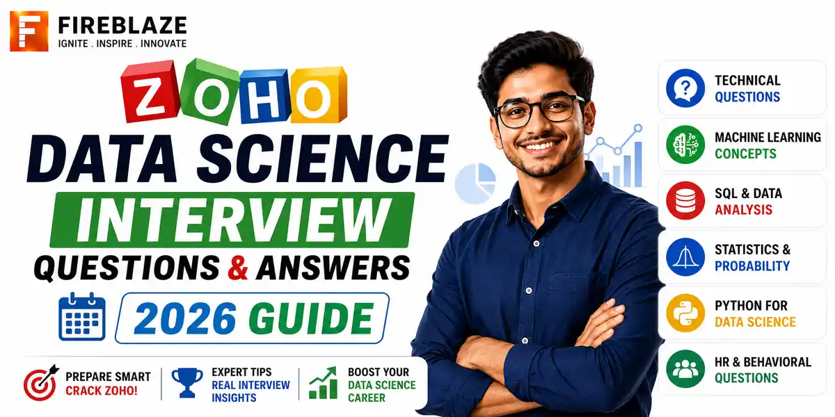 Zoho Data Science Interview Questions and Answers (2026 Guide)