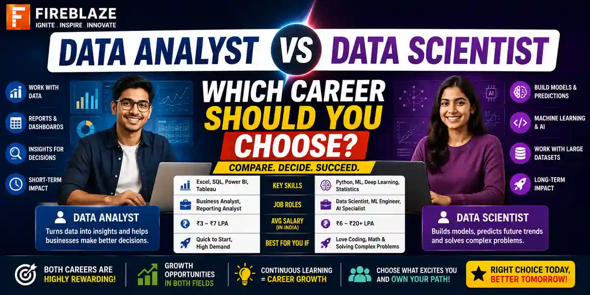 Data Analyst vs Data Scientist: Which Career Should You Choose?