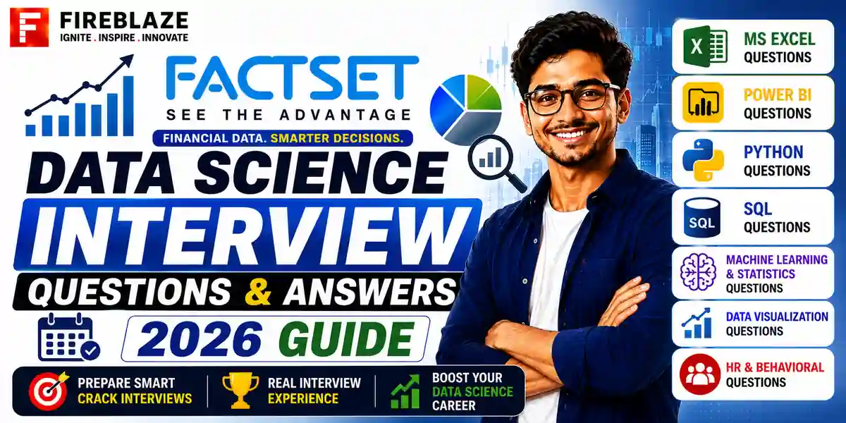 FactSet Data Science Interview Questions and Answers (2026 Guide)
