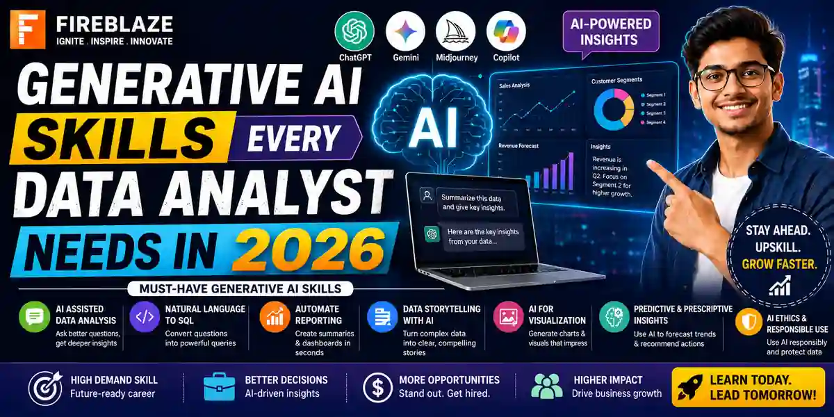 Generative AI Skills Every Data Analyst Needs in 2026