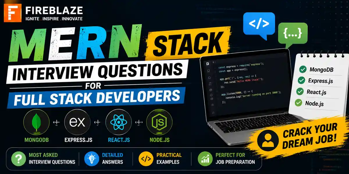 MERN Stack Interview Questions for Full Stack Developers