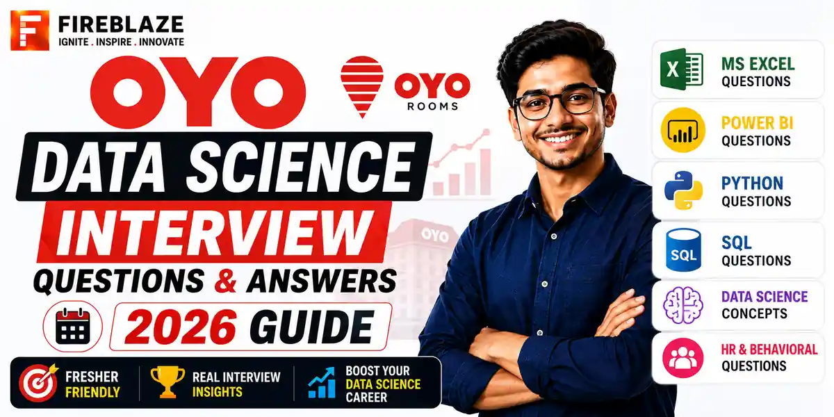 OYO Data Science Interview Questions and Answers (2026 Guide)