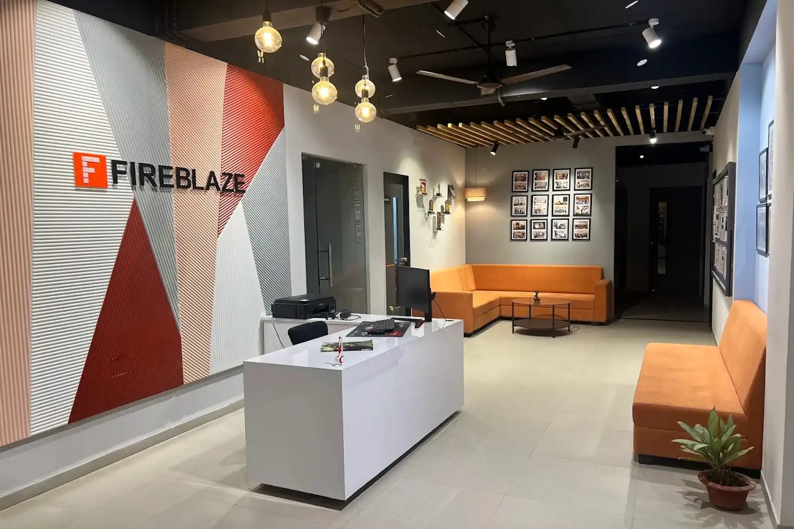 Reception at Fireblaze AI School Nandanvan, Nagpur