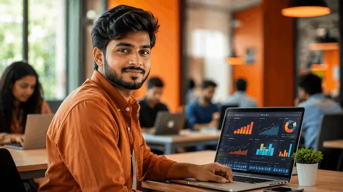 Data Science students learning at Fireblaze AI School, Nagpur