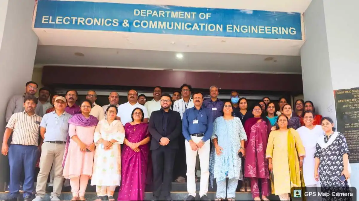 Faculty and attendees at the Department of Electronics and Communication Engineering, YCCE Nagpur